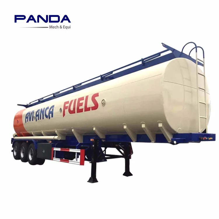 Panda 3 Axle 40" 40 ft 40' flatbed container semi trailer to transport ISO container and cargo