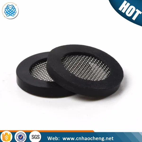 40 Mesh Stainless Steel 304 Hose Rubber Filter Washer Screen Water Hose