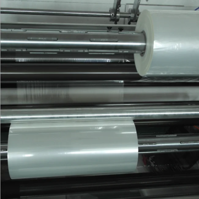 Transparent polyolefin shrink tube film for packaging