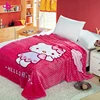 Cheap goods from china,baby product distributors 100% polyester Eco-friendly hello kitty fabric baby blanket
