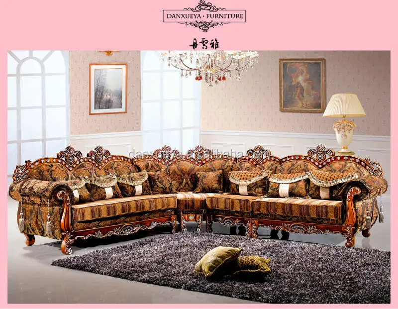 Comfortable Arabic Majlis Living Room Sofa Set,Modulas Fabric Sofa For