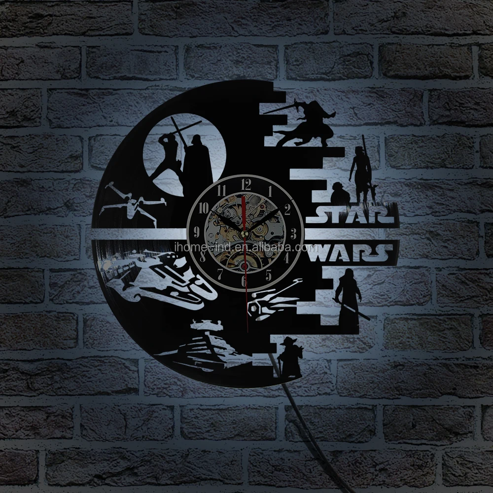 Details about   Godzilla LED Light Remote Control Vinyl Record LP Wall Clock Decor Art 40 
