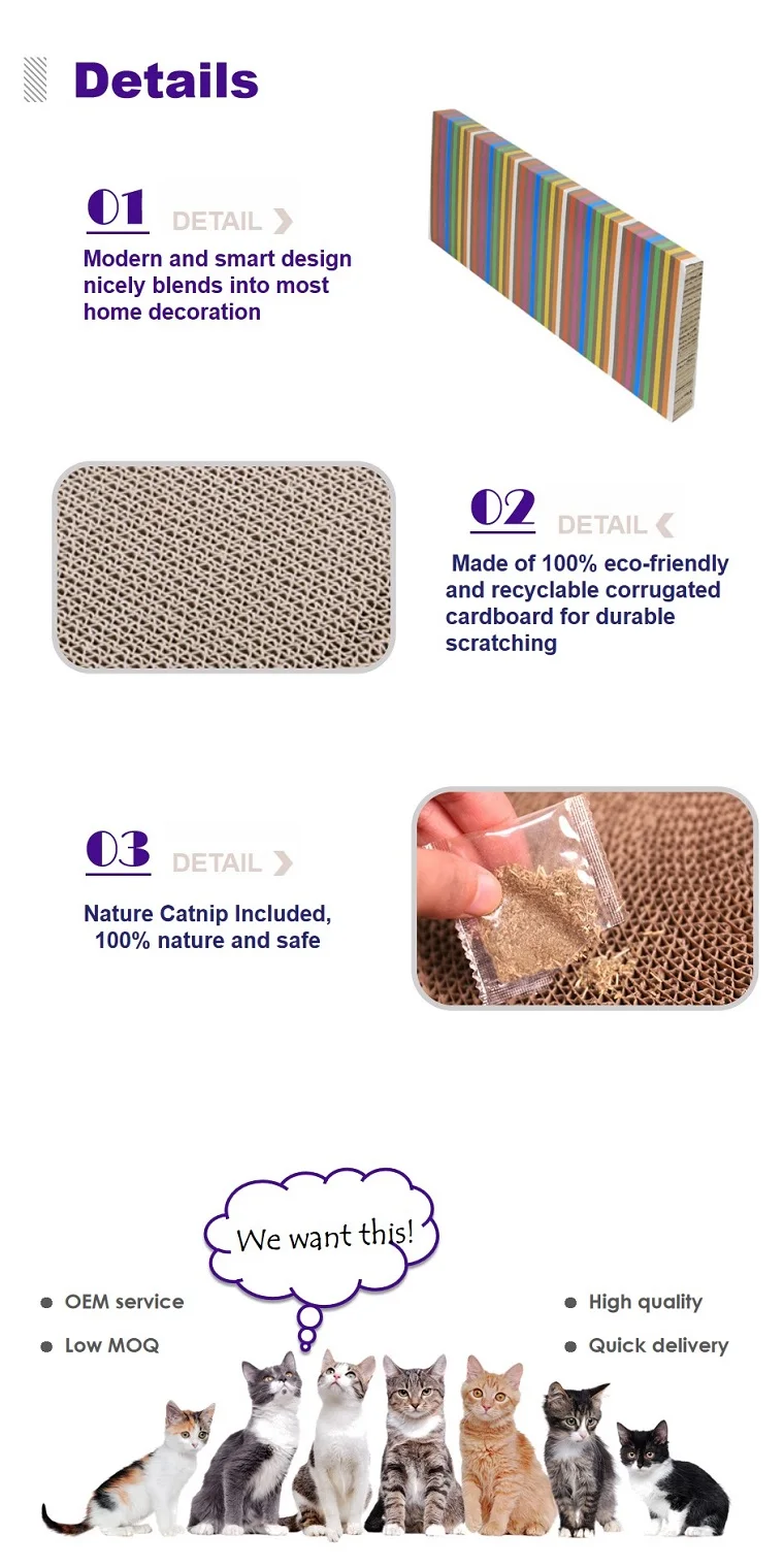 Cardboard Cat Scratcher