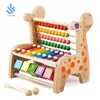 YF-M202 educational New wooden abacus toys counting toys wooden bead abacus for kids preschool math counting