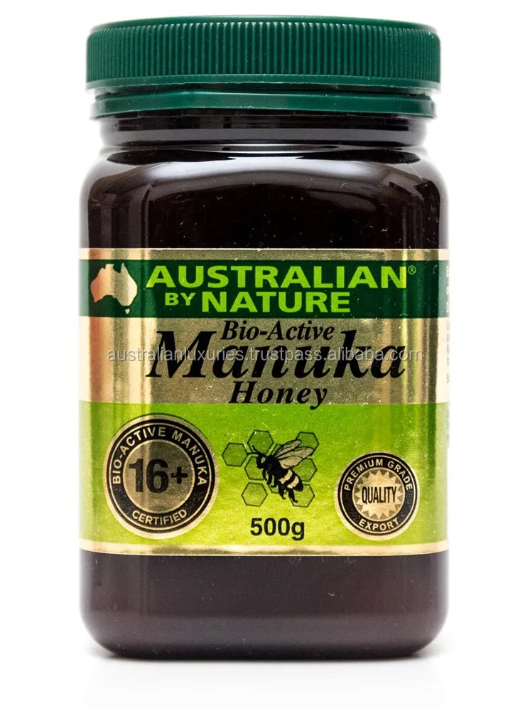Australiano Por Natureza BioActive Manuka Honey 16   Certificado 500g mel NZMelID do 