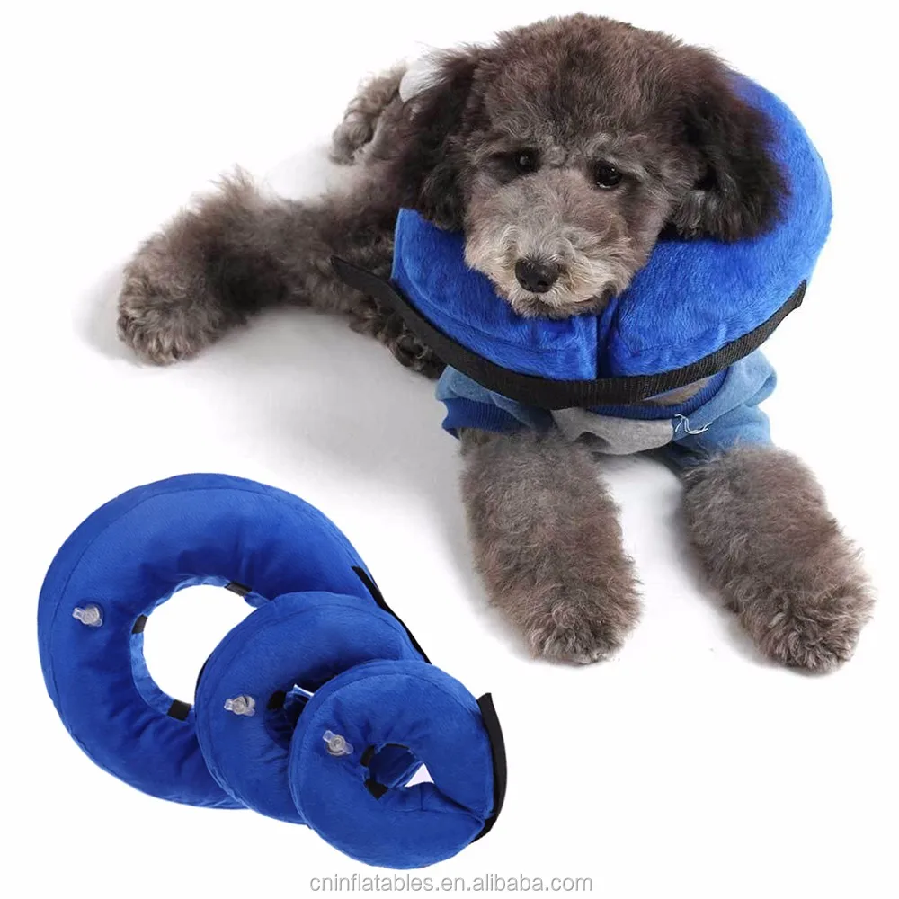 Dog Pet Collar Recovery Neck Protective Inflatable With Tape Zipper Buy High Quality