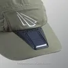 solar cap with led light