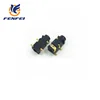 high quality 3.5 Patch PJ-327C-4P Gold-plated black fork headphone audio jacks 6 * 5 * 14