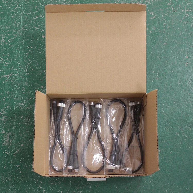 2pin Maletofemale Electric Fishing Reel Power Cord Fast Charging