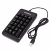 Cateck Mouse Wireless Numeric Keyboard Computer Keypad with 23 Keys for Financial Accounting in Laptops