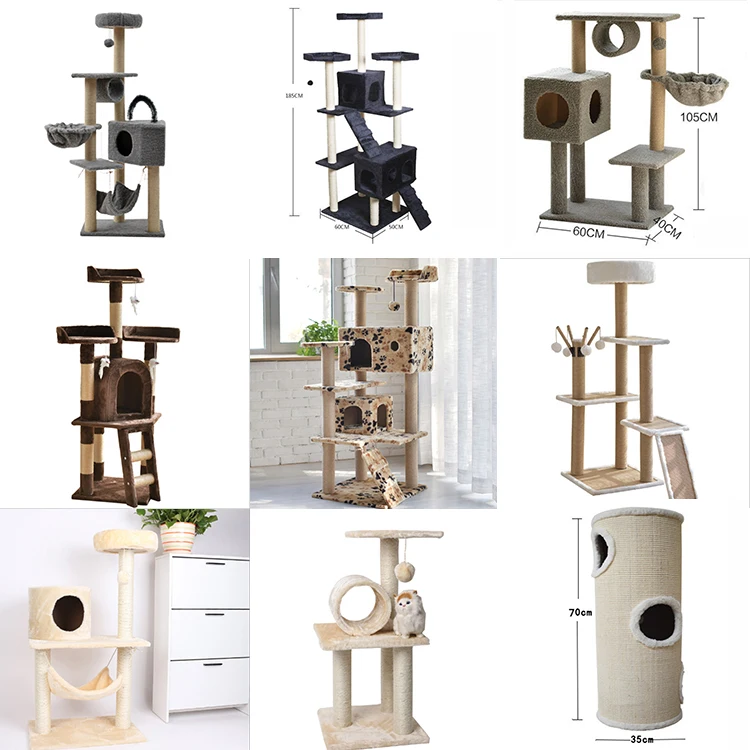 Wooden Cat Tree Solid Wood Cat Climbing Tree For Large Cat Wirh Scratching Post Buy Cat Tree