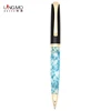 Lingmo Luxury Gift Customized Logo Marble/Acrylic Ball Pen With Logo Customer's Logo