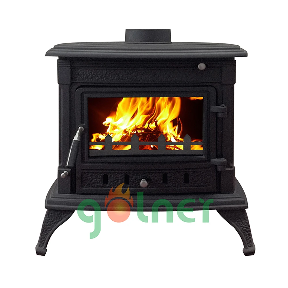 Indoor Wood Fireplace