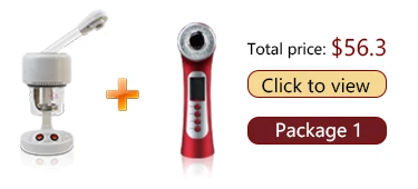 Professional portable beauty  table facial ion vapour steamer