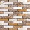 High Quality Wholesale Custom Cheap chevron mosaic tile marble tiles ceramic gold vacuum plating machine