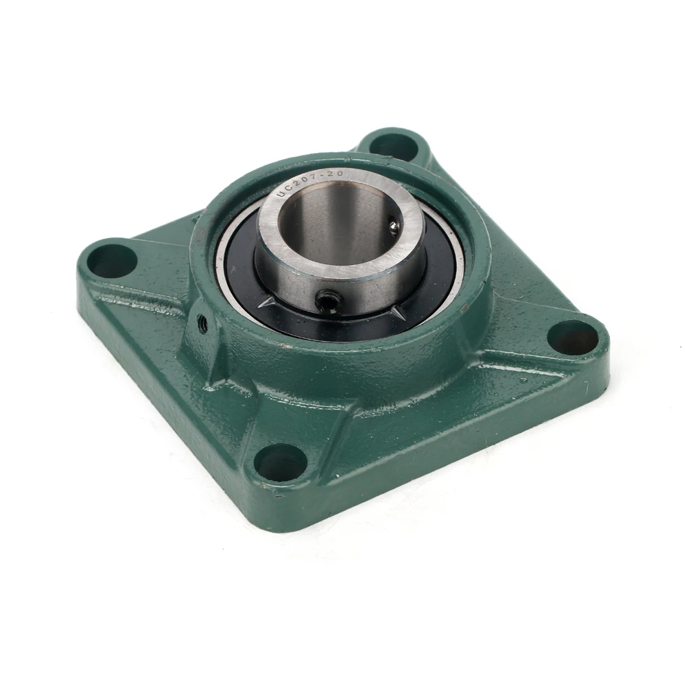 17毫米轴承 ucf203 uc203 轴承   方形法兰铸造外壳