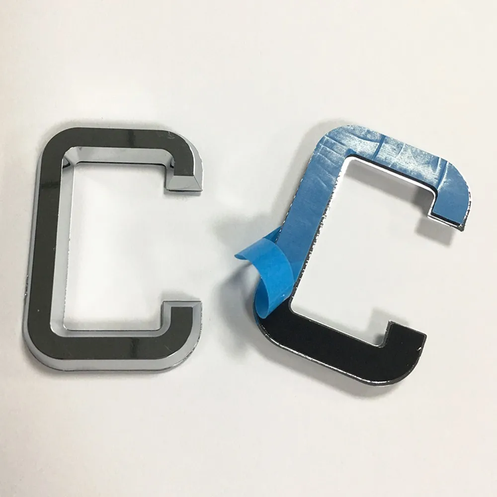 Hot Selling Custom 3d Selfadhesive Plastic Chrome Letters Buy Adhesive Chrome Letters,Chrome