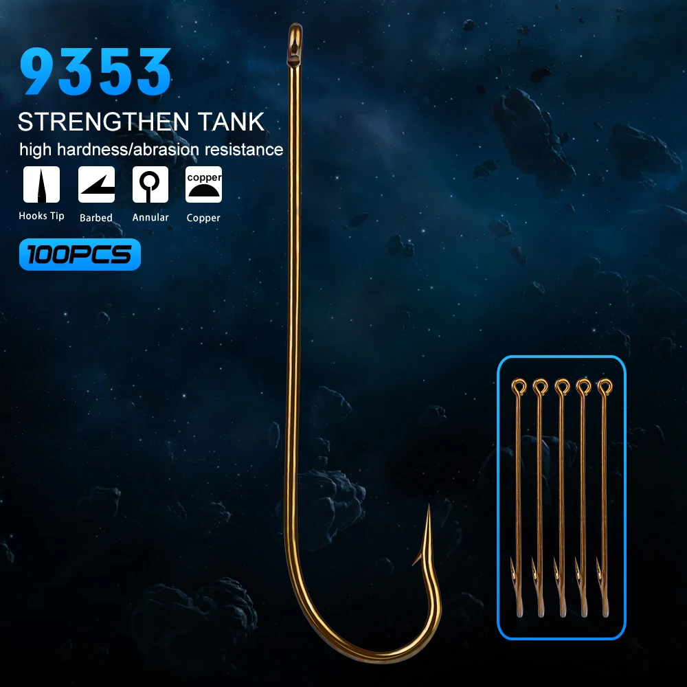 fulljion high carbon steel fish hooks fishing hooks for salt