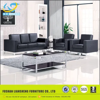 Modern Leather Sofa With Stainless Legs Leisure Executive Modern Leather Sofa With Stainless Legs Leisure Executive Office Ls Wd