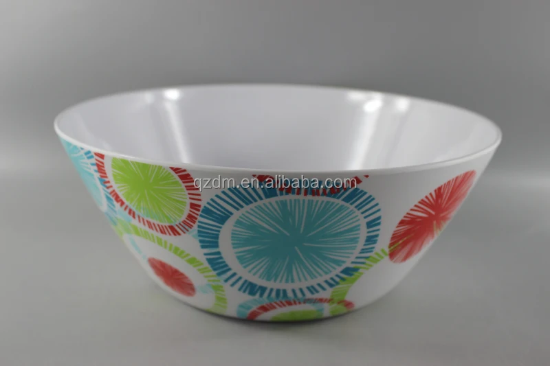 11 inch Melamine Big Bowl Plastic mixing Bowl Custom-made Logo