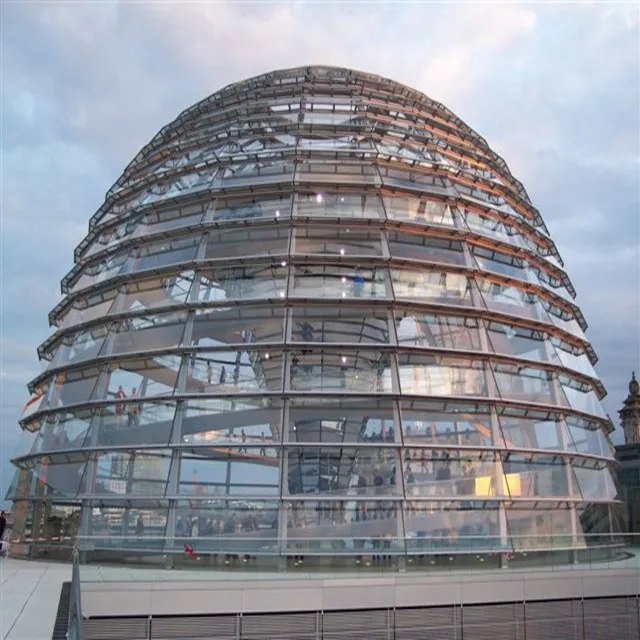 Ready to assemble structure steel dome house