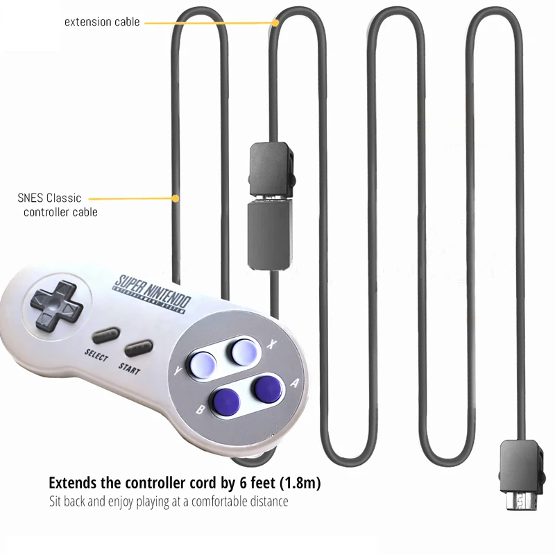 best snes controller extension cable