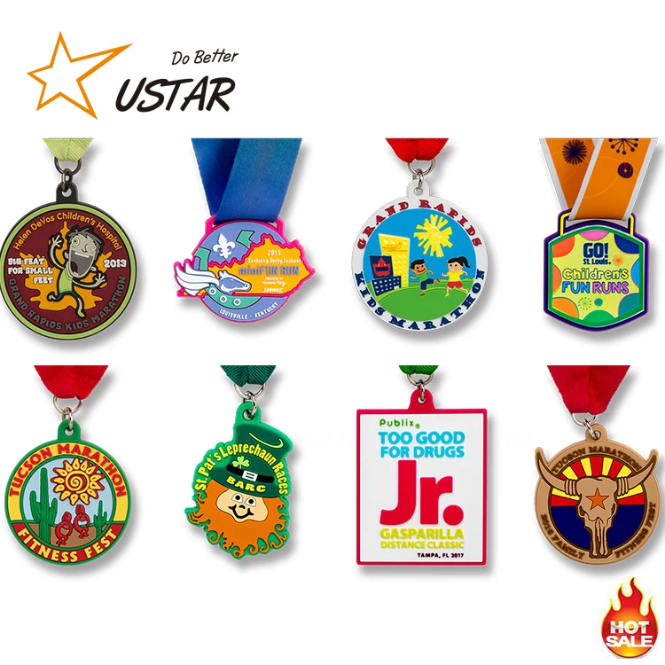soft pvc medal