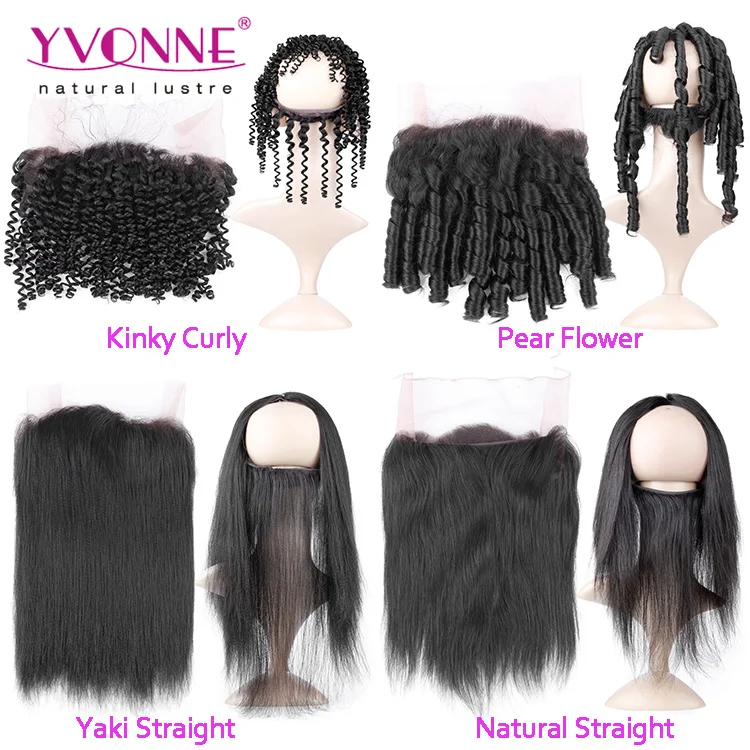 Different Types Of Curly Weave Hair Brazilian 360 Lace Frontal