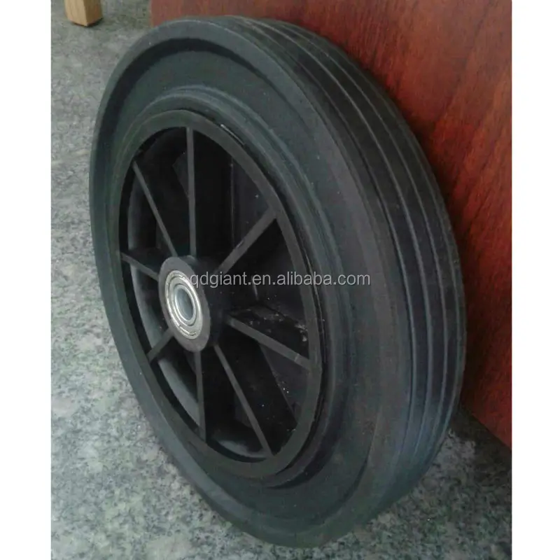 Solid rubber power wheel 12Inch (we are factory )