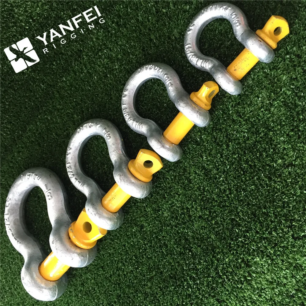 Grade S Bow Shackle With Safety Pin  - Qingdao Yanfei Rigging Supplier16.jpg