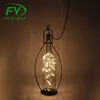 Ml-2691Hot Popular Best Selling Colourful Home Decoration Glass Bottle Jar Lantern