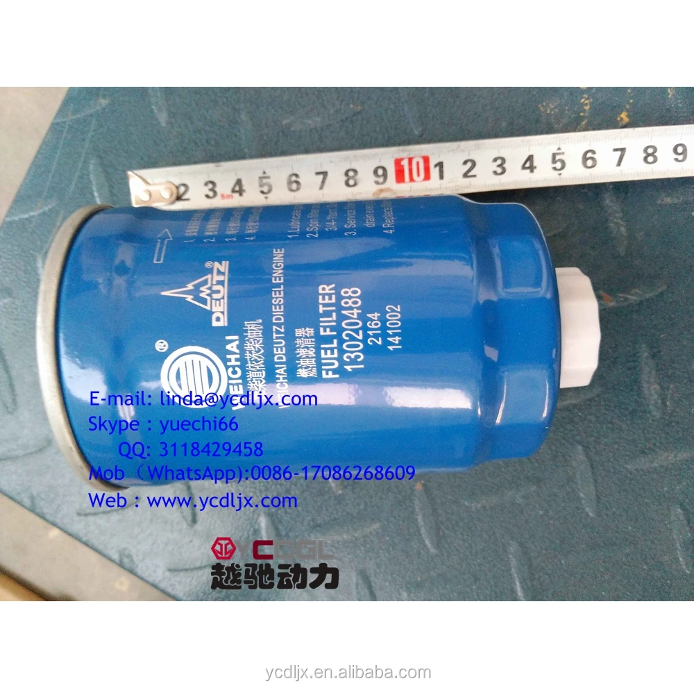 Fuel Filter 13020488,13022658 For Weichai Deutz Td226b Engine Spare Part - Buy Fuel Filter Product on Alibaba.com