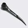 High quality Short Tail Thin Ratchet Socket scaffolding Wrench/spanner