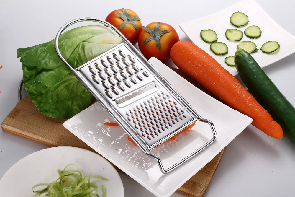 18 / 0 Kitchen Craft Stainless Steel Cheese Grater Slice ...