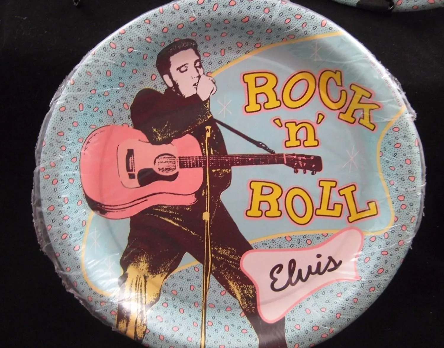 Buy Elvis Presley Party Plates Lunch Dinner Decoration x8 in Cheap