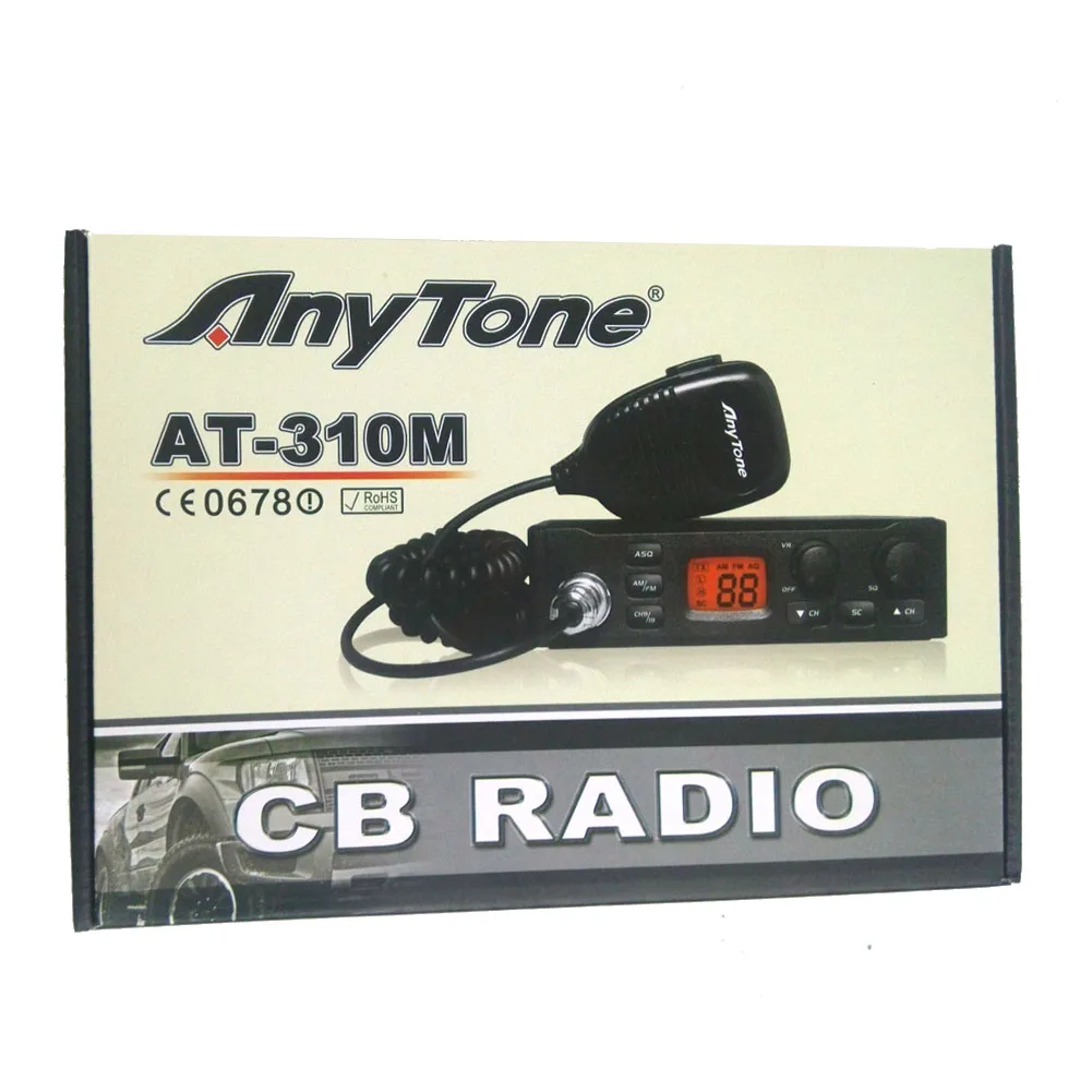 Anytone Cb Radio At310m 4w Am/fm Cb Radio Brand At310m Mobile