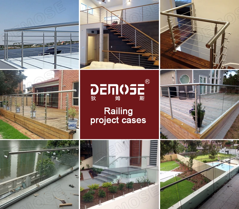 balcony stainless steel glass railing design_15