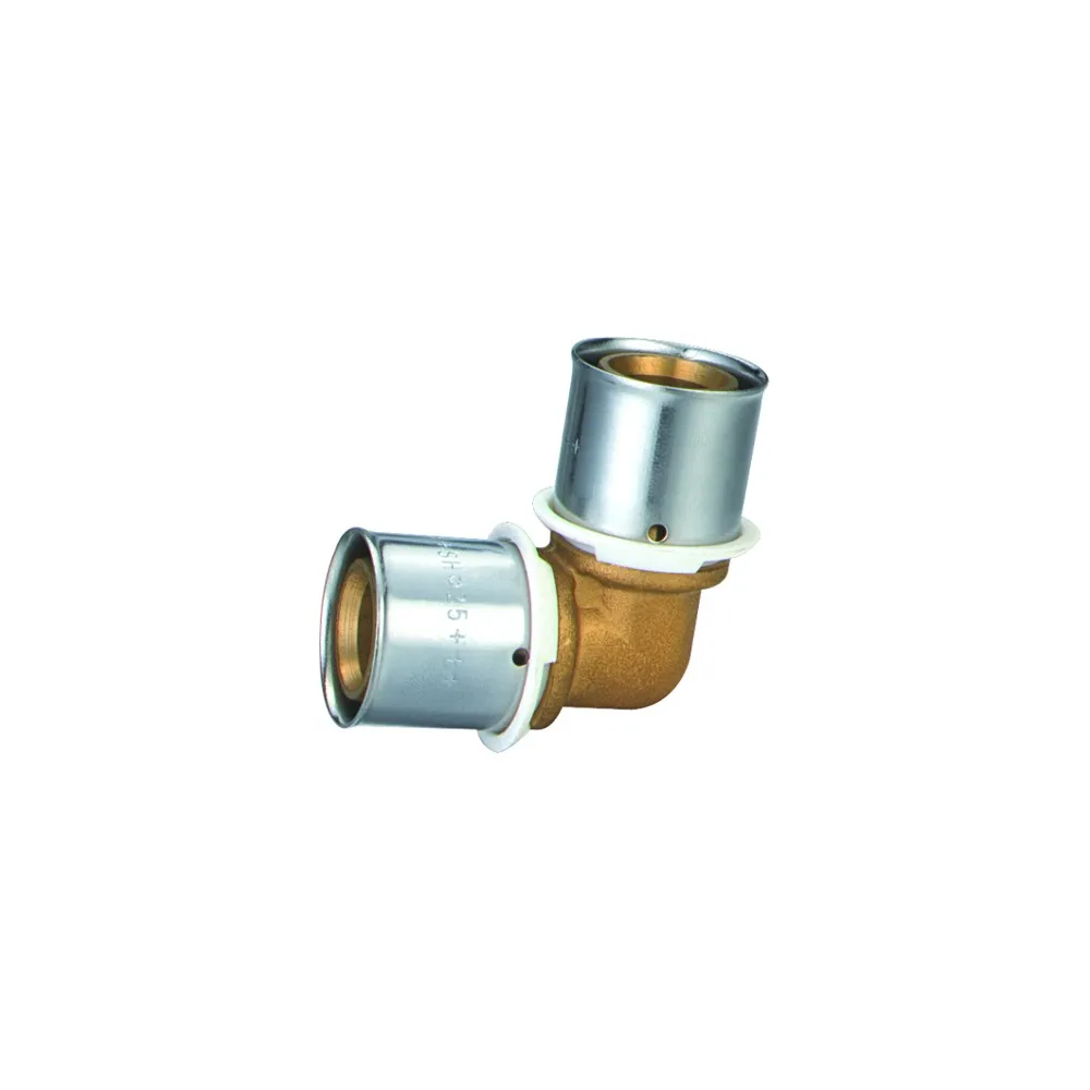 Professional 1/2 Inch Nickel Plating Brass Compression Pipe Fitting