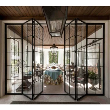 Competitive Price Luxury Living Room Folding Metal Glass Door Design Buy Interior Metal Door Glass Door Price Lowes Interior French Doors Product On