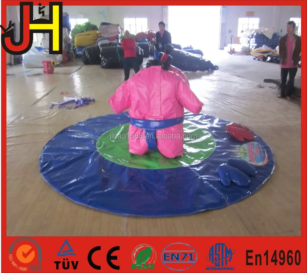 Children Inflatable Sumo Suit Wrestling Suits Foam Padded Sumo For Kids