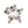 Right Angle 90 Degree Coaxial Connector Waterproof Connection F Male To F Female Adapter Connector RG6 RG5 New Sale