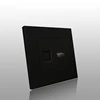 Waterproof black surface computer socket with single usb port