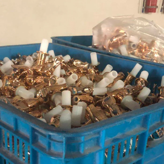 china high-quality factory wholesale abs plastic chrome plated taps low price