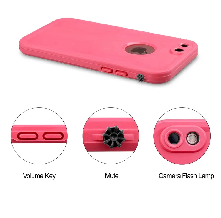 Unbreakable Waterproof Cell Phone Case For Iphone 6s Water Resistant