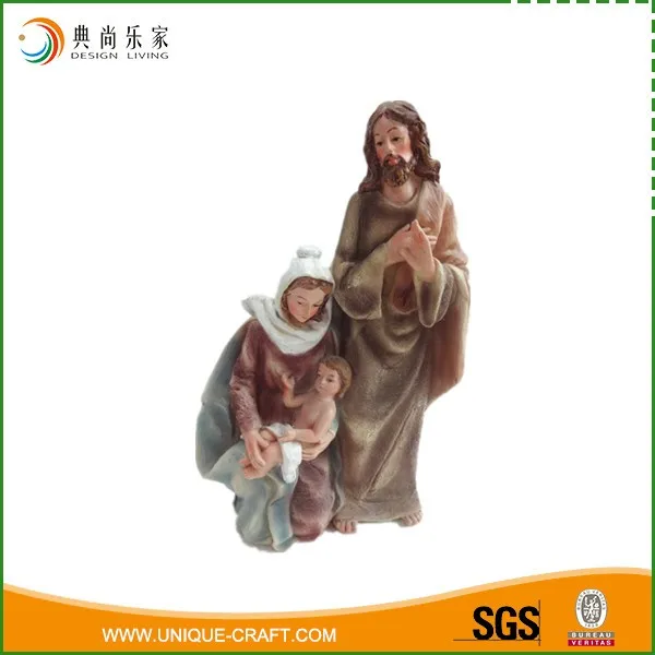 2016 resin material Christmas nativity sets crafts