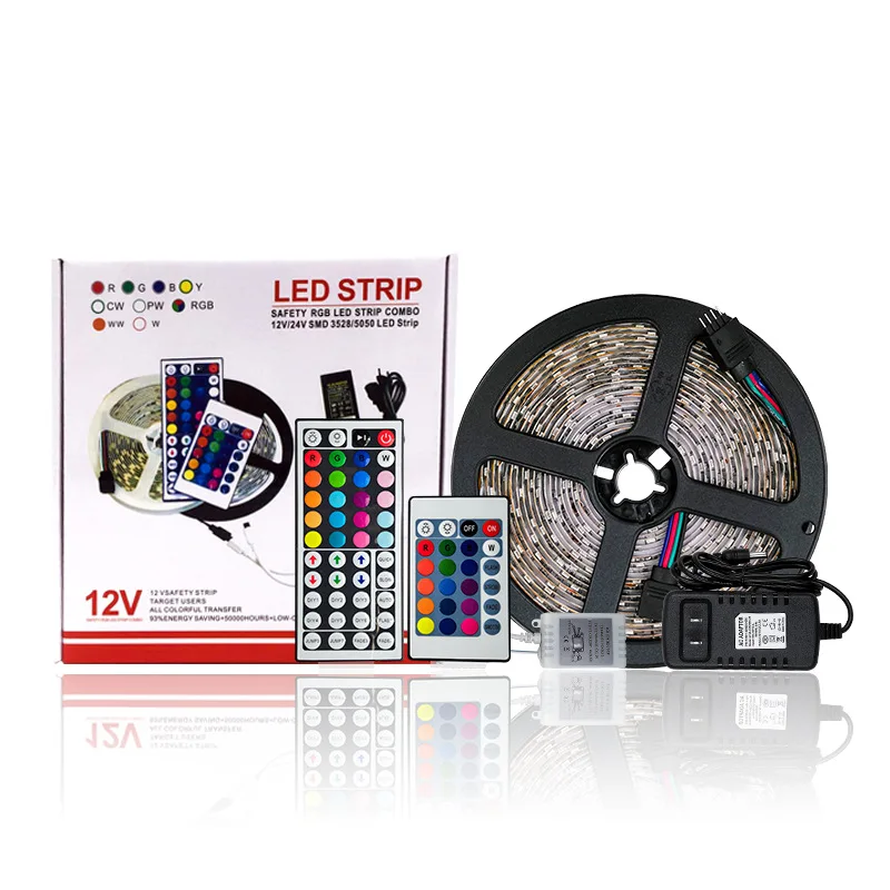 High brightness 5050 lumens RGB tape smd ip65 led strip lights OEM available