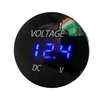 Micro multi LED display car cigarette voltmeter adapter