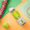 Free Sample Smart Spray Water Bottle Portable Mist sports cup with LED light