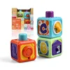 Baby educational toy Stack N Learn Cube With Music,words study