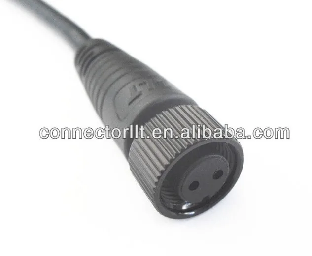 Câble Connecteur étanche M15 Mâle-femelle 2/3/4/5 Broches - Alimentation LED, Industriel, Laiton Et Plastique